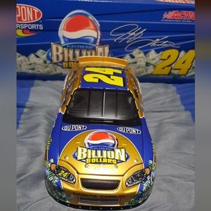 NASCAR die cast collectible Jeff Gordon 2003 Pepsi Billion Dollar Monte Carlo